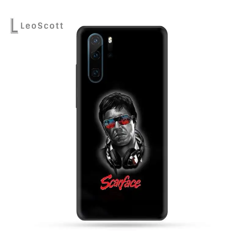 Чехол Scarface с Тони курительным фильмом США для телефона Huawei P9 P10 P20 P30 Pro Lite smart Mate 10 20