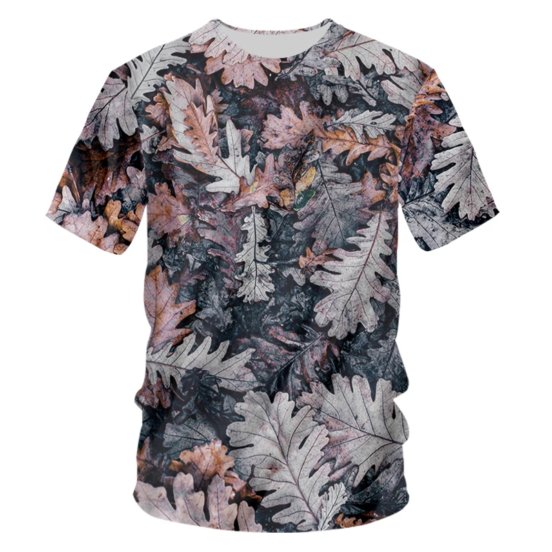 

IFPD EU/US размер 3d печать o-образным вырезом футболки Ретро мертвые листья уличная трава растения Мужчины Женщины Мода Футболка Harajuku размера пл...