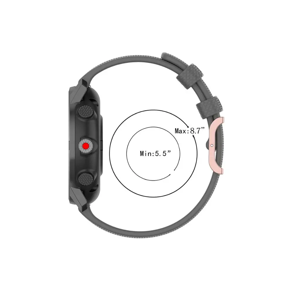 

Silicone Watchbands for Samsung Galaxy Watch 3 41 45mm/Gear S2 S3 Classic Bracelet For Samsung galaxy watch 42 46mm Wrist Straps
