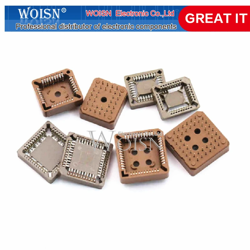 5 шт./лот интегральная схема адаптер IC гнездо PLCC-32 PLCC-44 основание теста PLCC32 PLCC44 для