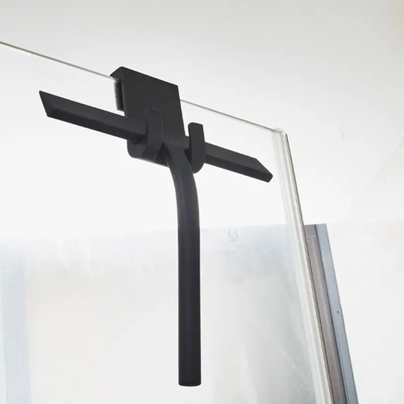 Скребок для мытья окон и душа силиконовый скребок очистки стекла в ванной