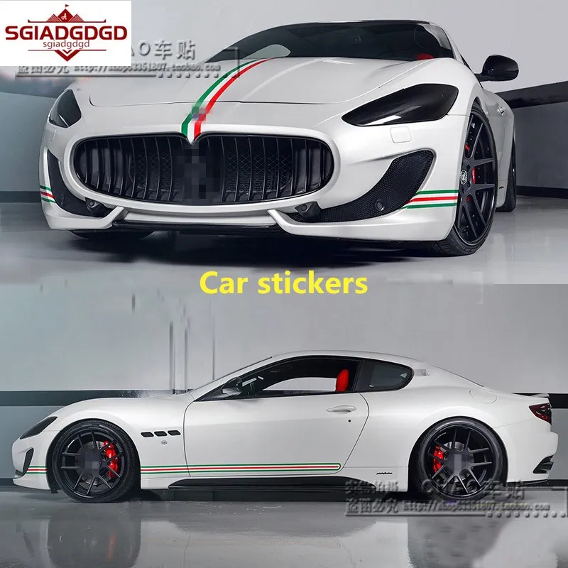 

Автомобильные наклейки для Maserati Levante ghiсот, Внешнее украшение для кузова автомобиля, Личные спортивные наклейки, аксессуары