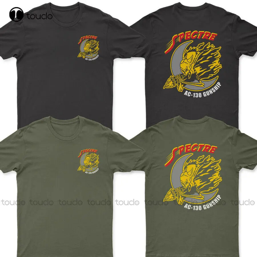 

New Ac-130 Gunship New Spectre T - Shirt Tennis Shirts For Men Cotton Tee Shirts S-5Xl