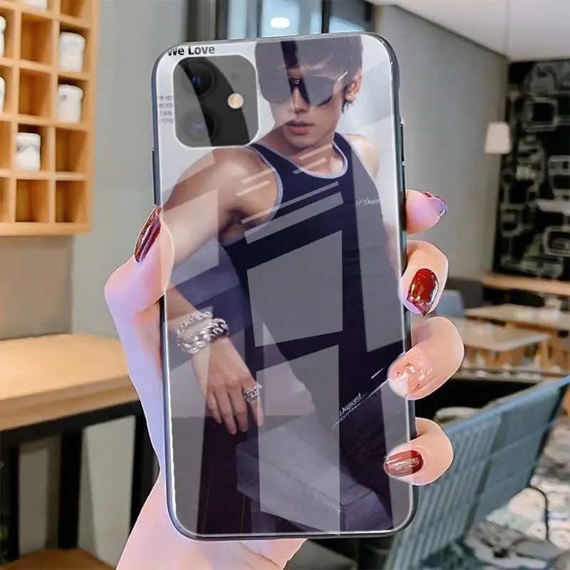 

Hallyu Star Rain Phone Cases Tempered Glass For Iphone6plus 6S 7 7plus 8 X XS XSmax XR 11 12 Pro Max 12mini