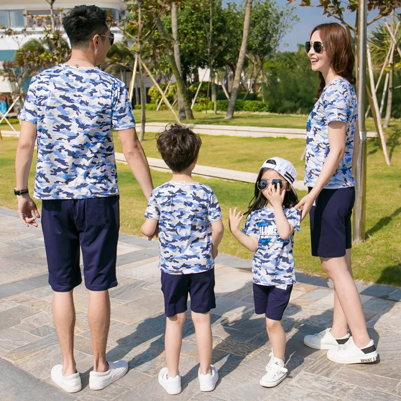 Костюм Камуфляжный для семейных и детских пар | Мать ребенок