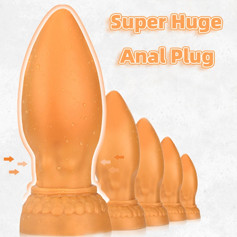 Приманка®Большая Анальная пробка секс игрушки для мужчин женщин огромная