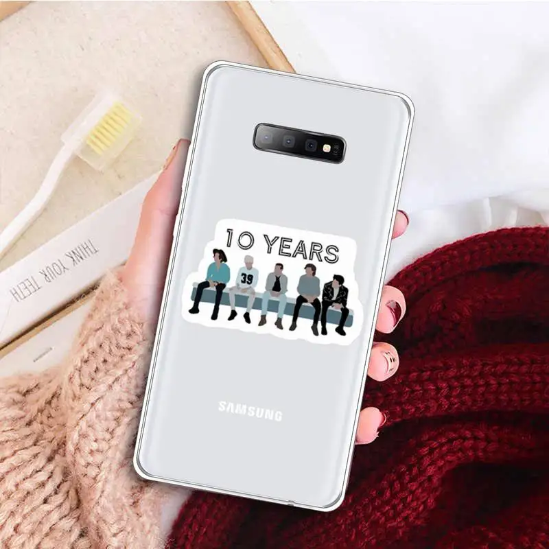 

Harry Styles One Direction Phone Case Transparent For Samsung Galaxy A 71 21s S note 8 9 10 plus 20 ultra