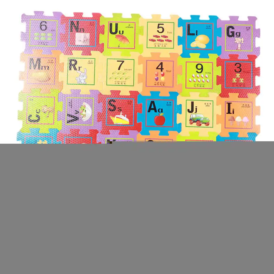 36 шт. обучающий коврик из пены EVA нескользящий детский для ползания|Коврики