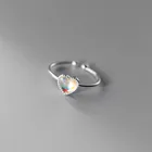 Женское кольцо с лунным свечением, с изменяемым размером