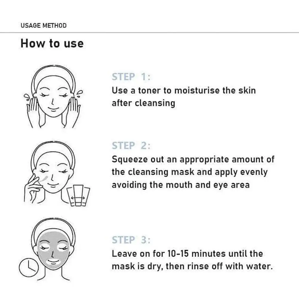 

Exfoliating Mud Mask Deep Cleansing Moisturize Remove Chronic Acnes Grease Oil Control Firm Mask Face Care