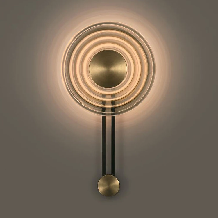 

Personality Arts Rh Full Copper Hotel Wall Lamp Bedroom A Living Room Study Decoration Light Luxurious Full Copper Wall Lamp