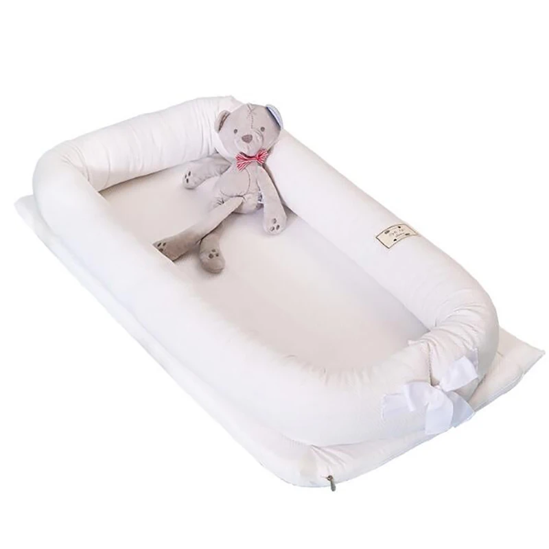 Портативная кроватка для новорожденных детская с Моисеем хлопковая защитная