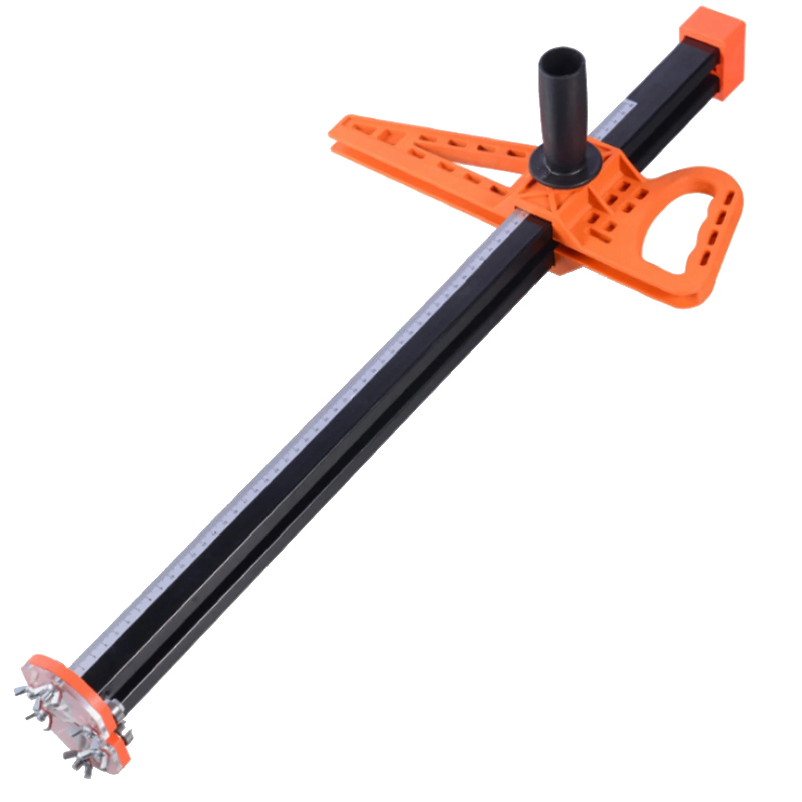 

Gypsum Board Cutter Manual Precision Cutting Tool Portable for Drywall Hand Push with Double Hnadle and 4 Bearings 20-600mm