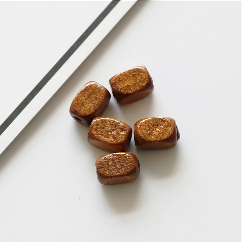 40 шт. бусины из натурального дерева 10 мм | Украшения и аксессуары