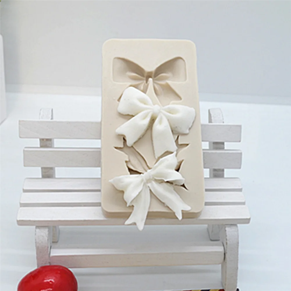 

1pc DIY Bows Silicone Cake Molds Baby Birthday Fondant Cake Decorating Tools Pastry Kitchen Baking Accessories FTM490