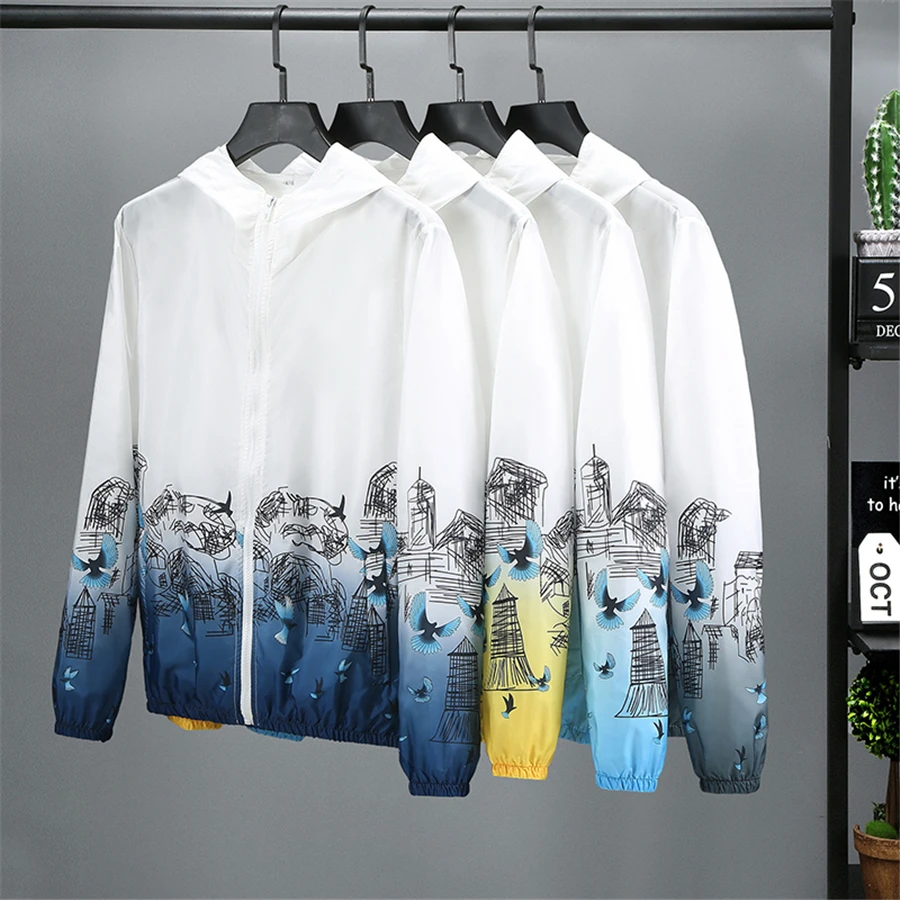 

Куртка мужская и женская, ультратонкая, Спортивная, летняя, солнцезащитная, 2021