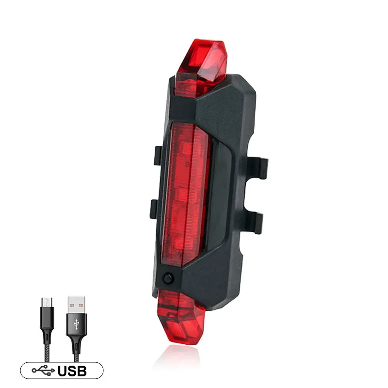 

LED Strobe Bike Light High-brightness MTB Road Bicycle Taillight Bike Accessories USB Rechargeable Cycling Safety Warning Light
