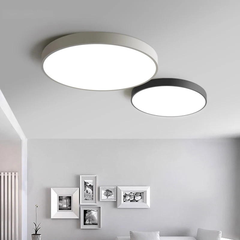 LED Ceiling Light Modern Living Room Lighting Fixture For Bedroom Kitchen Lights Remote Control 5cm 10cm Thin |