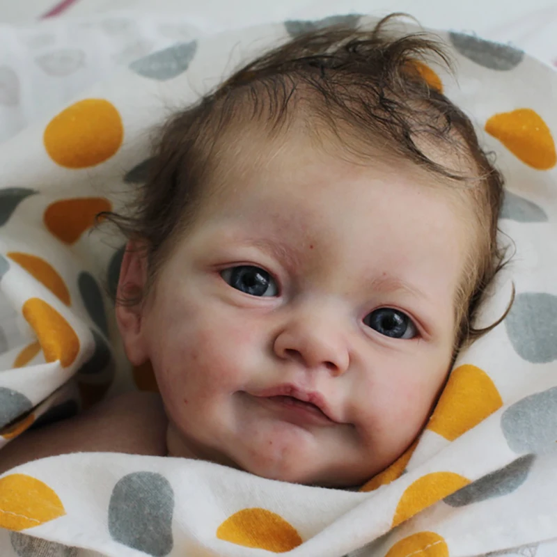 

Bebe Reborn Baby Doll комплект 22 дюймов реалистичные товия новорожденных ткань Неокрашенный Незаконченный кукла Запчасти DIY пустой кукольный компле...