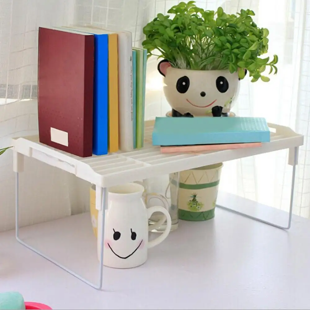 

G New Household Foldable Kitchen Storage Rack Bathroom Sundries Holder Underwear Toy Container Kitchenware Toiletries Storage