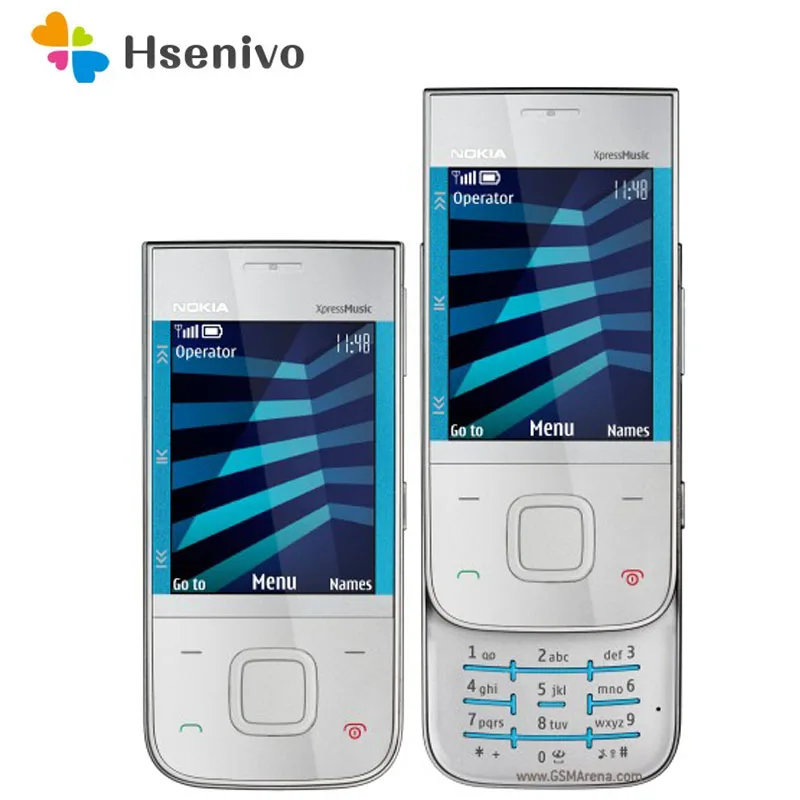 nokia 5330 xpressmusic refurbished original unlocked nokia 5330 cheap mobile phone 1 year warranty free global shipping