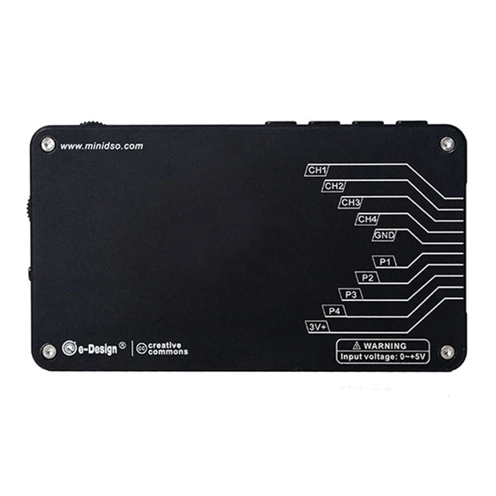 

Minidso Logic Analyzer 4 Channels 100MHz Max Sampling Rate LA104 USB Mini Built in 8MB Flash Storage Digital Oscilloscope