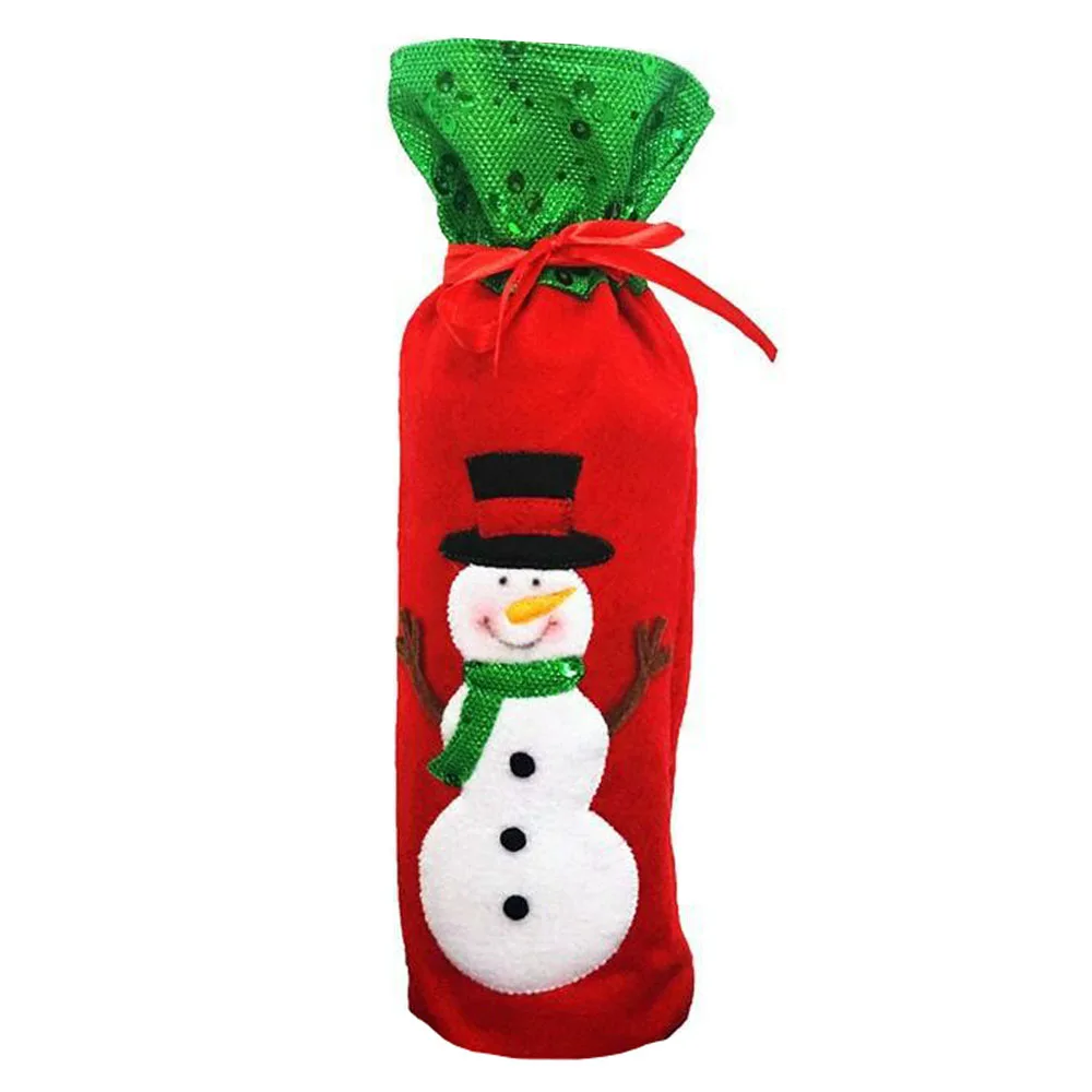 Рождественский отель столовая украшение реквизит Набор для красного вина