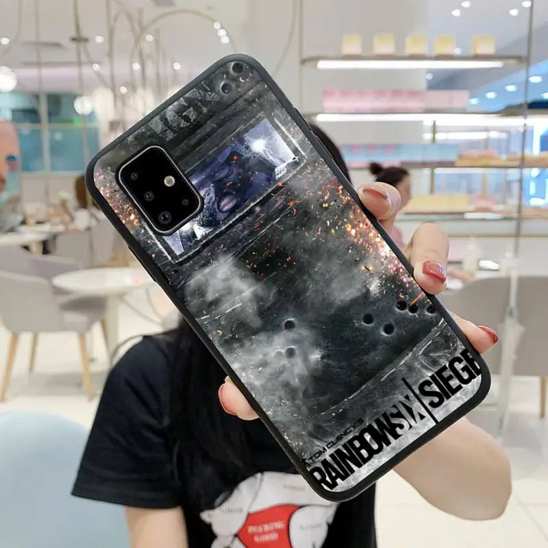 

Six Siege Phone Case For Samsung A6 A7 A8 A10 A11 A20 A21 A30 A31 A40 A50 A70 A80 A91 Plus S E Cover