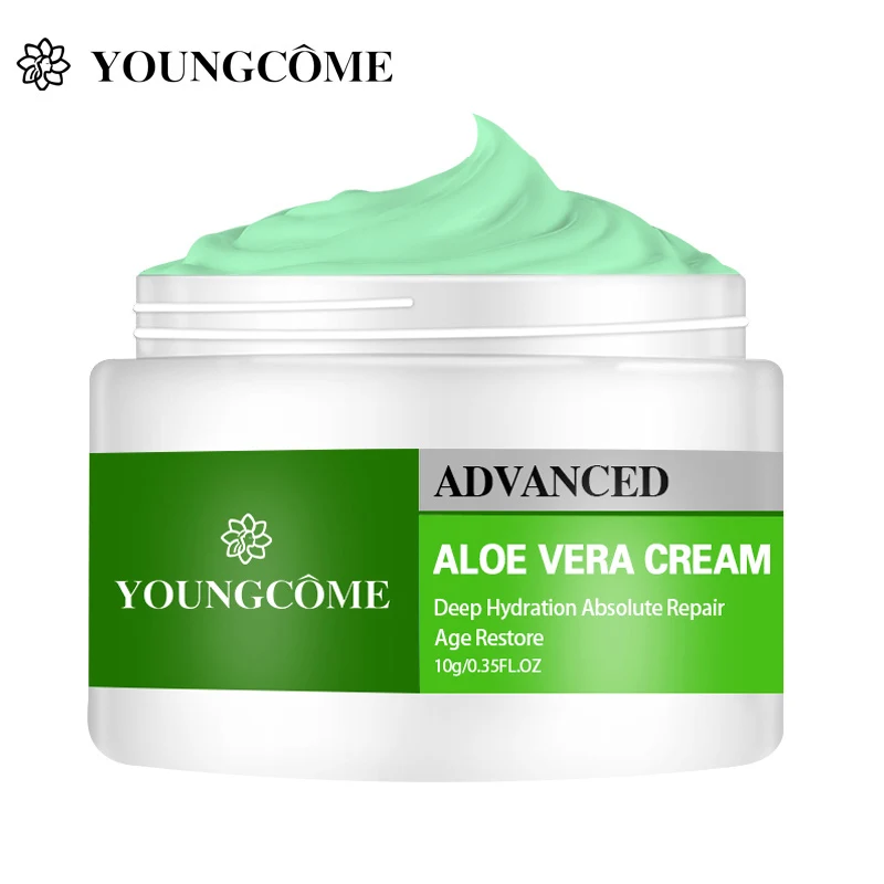 

YOUNGCOME Aloe Vera Face Cream Power Oil Control Nourishing Whitening Hydrating Moisturizing Facial Skin Care Unisex Cleansing