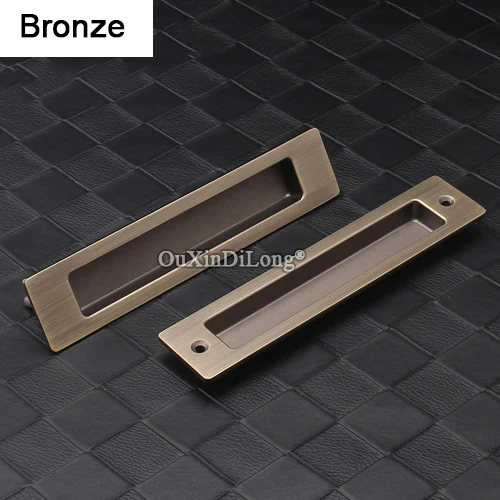 

Brand New Recessed Invisible Hidden Sliding Door Handles Sliding Barn Wooden Door Handles Brushed/Gold/Black/Bronze/Red Bronze