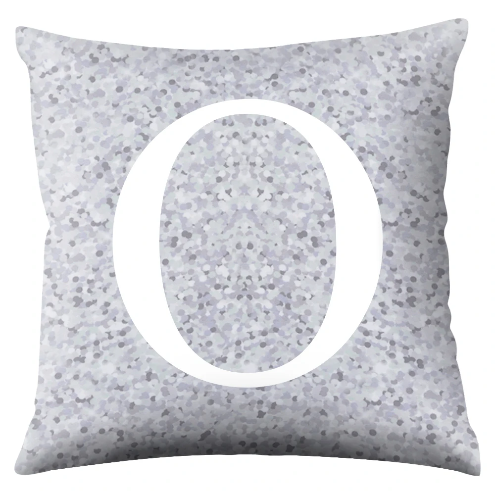 grey 45x45cm Современные Простые Декоративные наволочки, принт, наволочки из полиэстера, наволочки для дома, вечерние, для отеля, текстиль, 45 см* 45 см - Цвет: grey 45x45cm