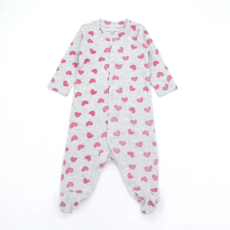 Одежда для новорожденных хлопковый комбинезон с длинным рукавом на осень и весну