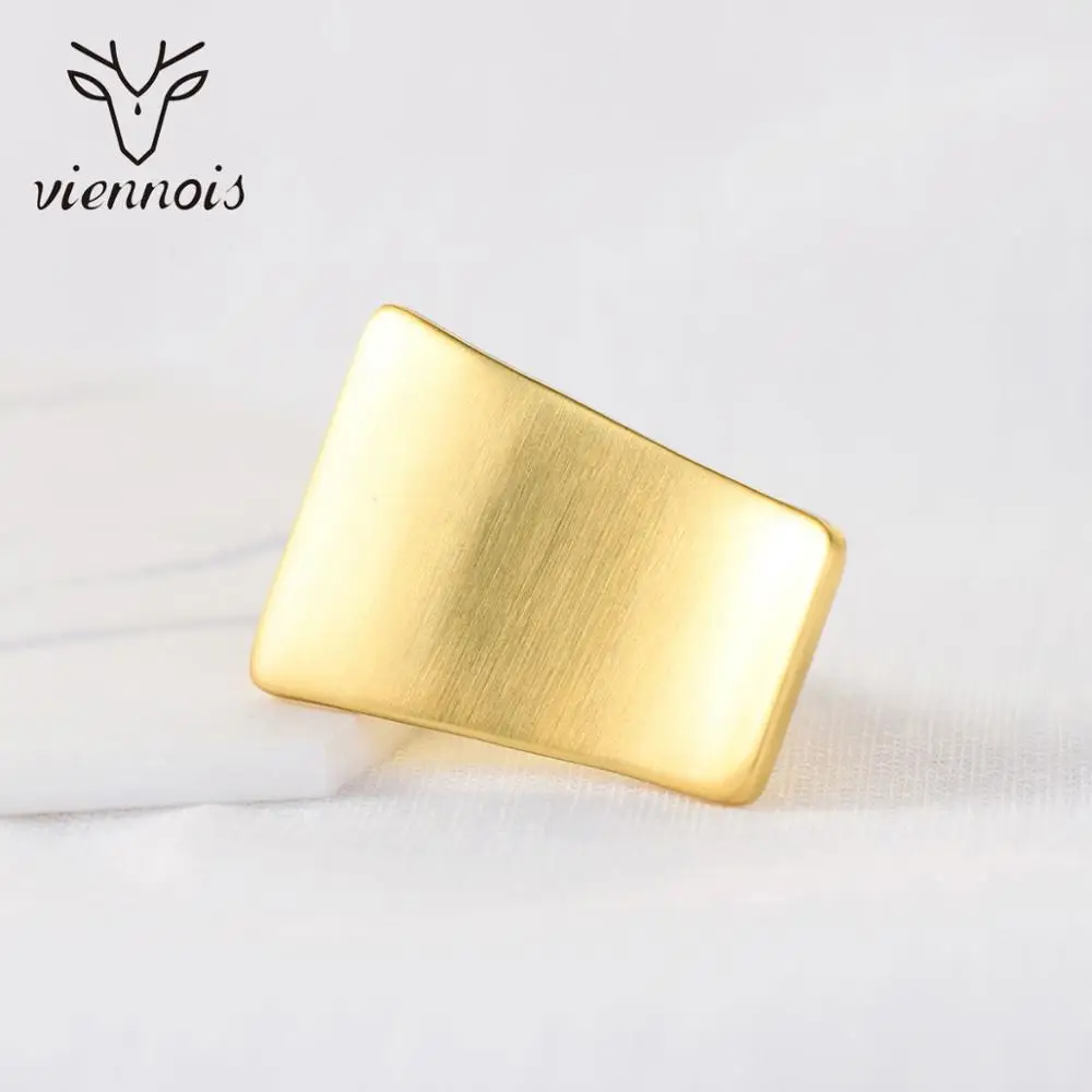 Женские кольца неправильной геометрической формы с простым дизайном в дубайском