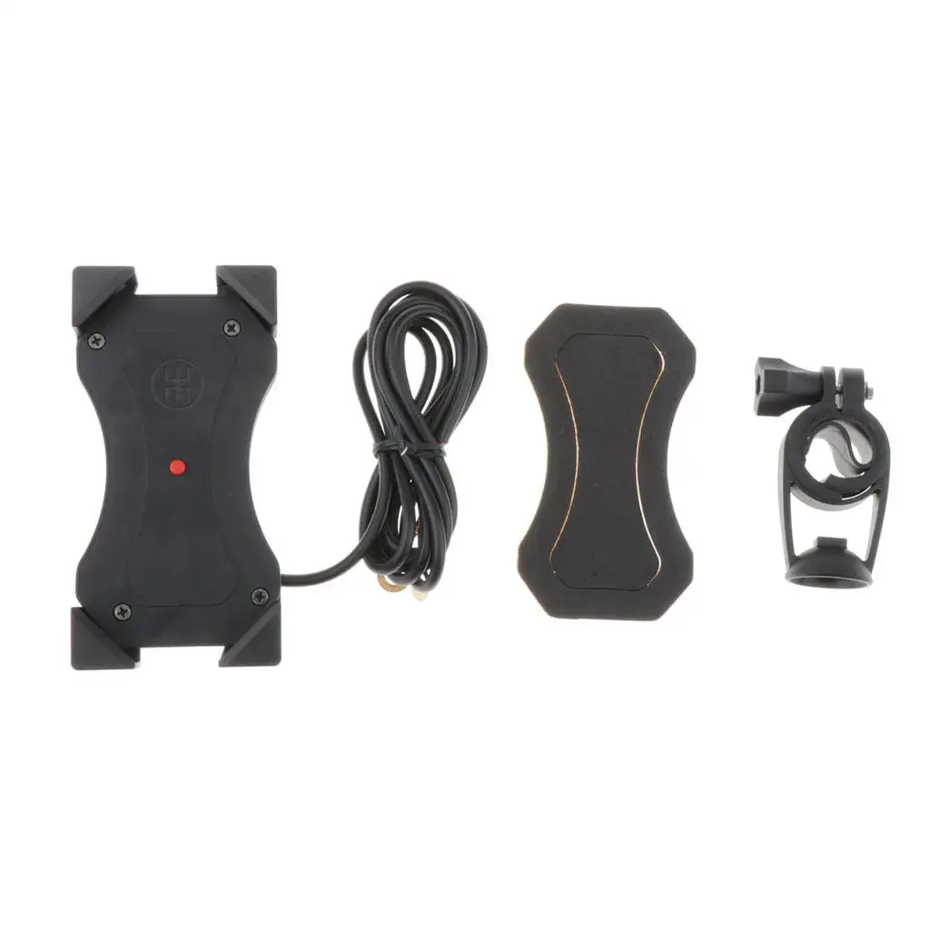 

Motorcycle Phone Holder with Charger Motorbike Mountain Bike Phone Holder