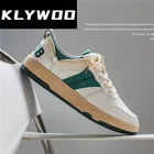 Мужские Винтажные кроссовки KLYWOO в стиле ретро, повседневная мужская обувь в стиле хип-хоп, Мужская обувь для тенниса, мужские кроссовки для спортзала и бега, Классическая уличная одежда в стиле панк