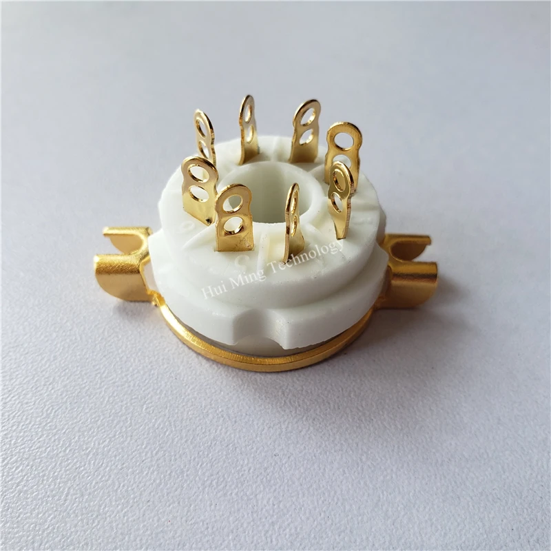 4 шт. керамические трубчатые розетки для EL34 KT88 6SN7 274B 6550|socket 8|socket tubesocket m |