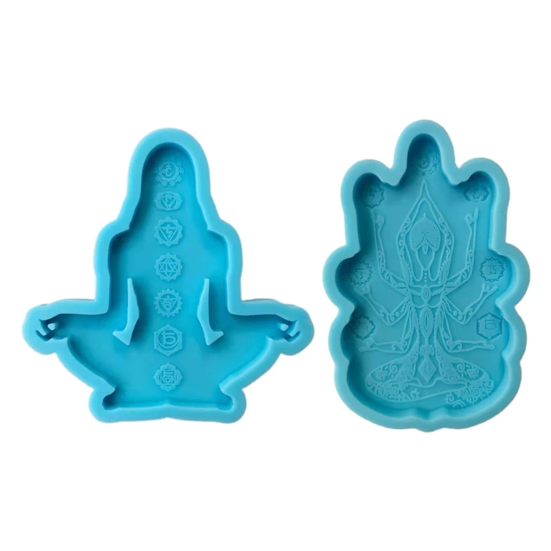 

Coaster Epoxy Resin Mold Cup Mat Pad Silicone Mould DIY Craft Decor Casting Tool