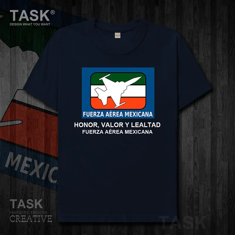 Новые футболки ВВС Мексики США мексиканские MX MEX с коротким рукавом модные
