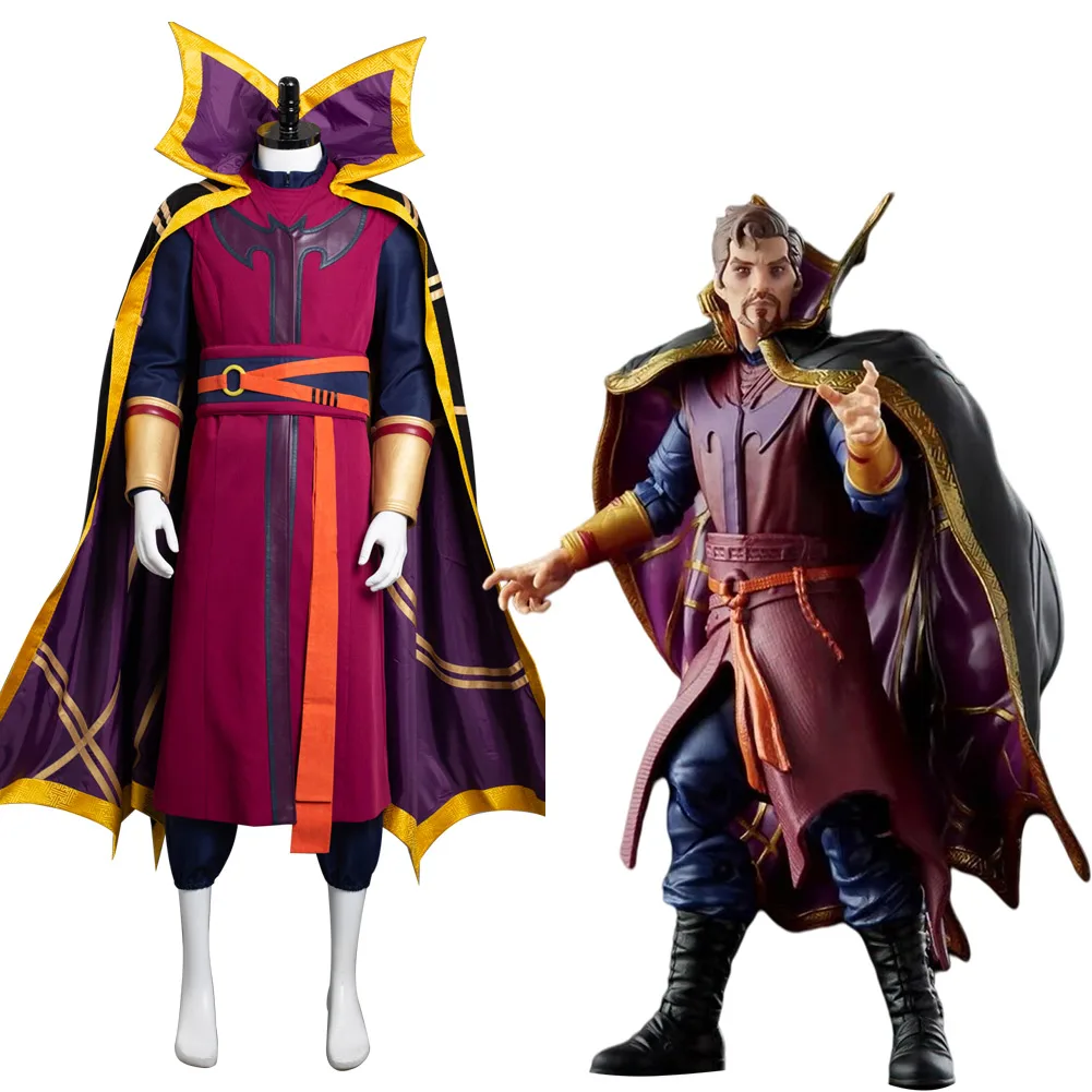 

What If Cosplay Doctor Strange Cosplay Costume Halloween Carnival Suit