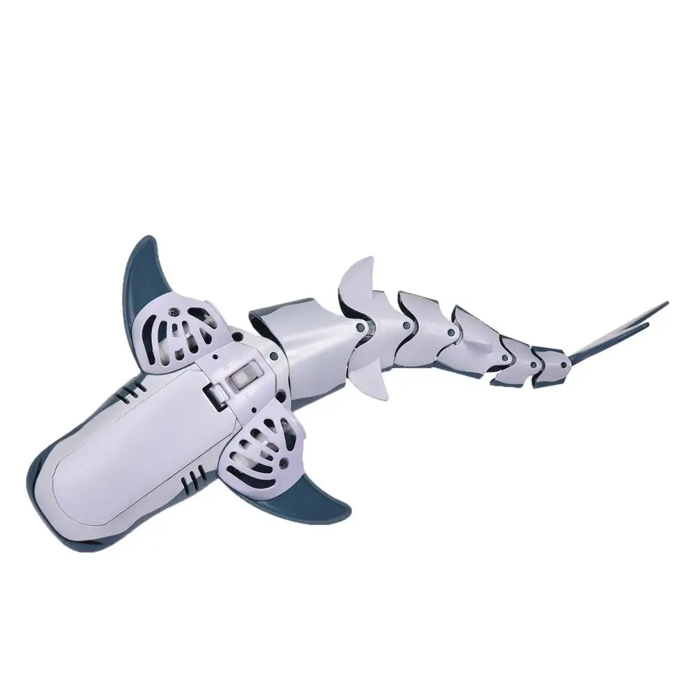 RC 1:18 высокое моделирование Акула игрушки 2,4G Водонепроницаемый электрический пульт дистанционного Управление Акула катер плавательный бас... от AliExpress WW