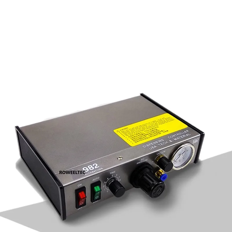 Hot Sell, ping  220V AD-982 Semi-Auto Glue Dispenser PCB Solder Paste Liquid Controller Dropper Fluid dispenser y313 enlarge