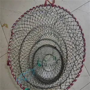 Сложенный краб рыба Crawdad креветки гольян рыболовная приманка ловушка литая окунь