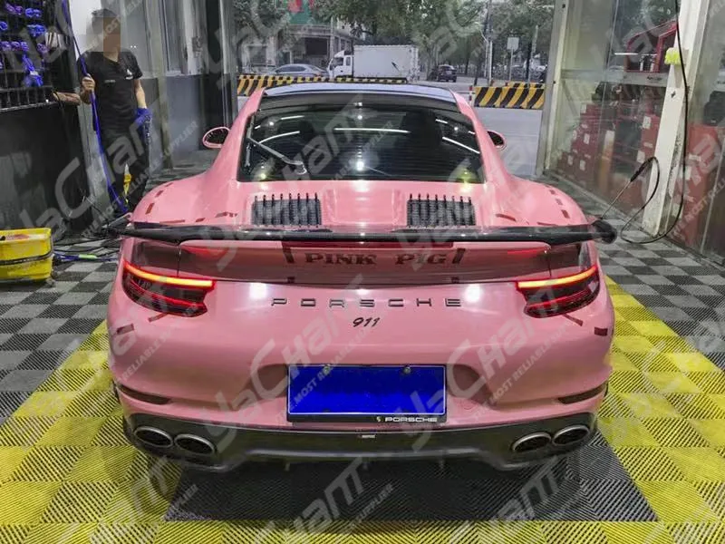 Стайлинг автомобиля спойлер для заднего багажника из углеродного волокна