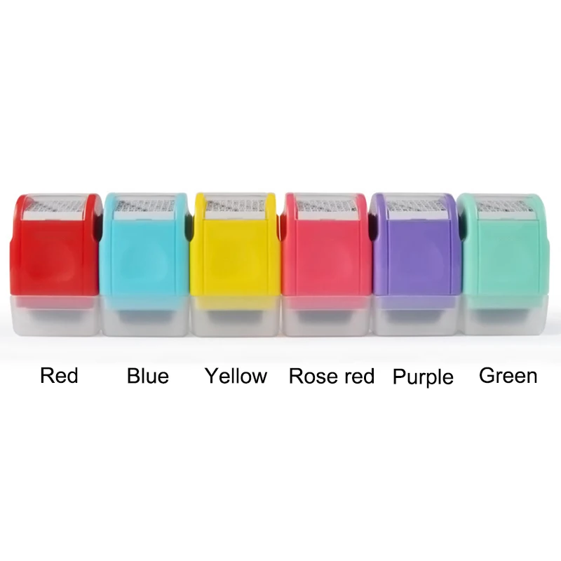 

Rolling Privacy Information Guard Stamp Confidential Seal Stamp SGA998