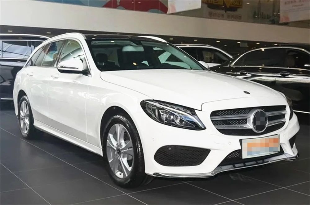 Для Mercedes-Benz W205 C180 C200 C260L C280 C300 Автомобильные фары прозрачные линзы Авто оболочка Крышка
