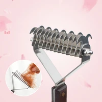 cat comb remove hair brush dog comb massage stainless steel grooming tool dogs flea brushes puppy fur accessories pets products