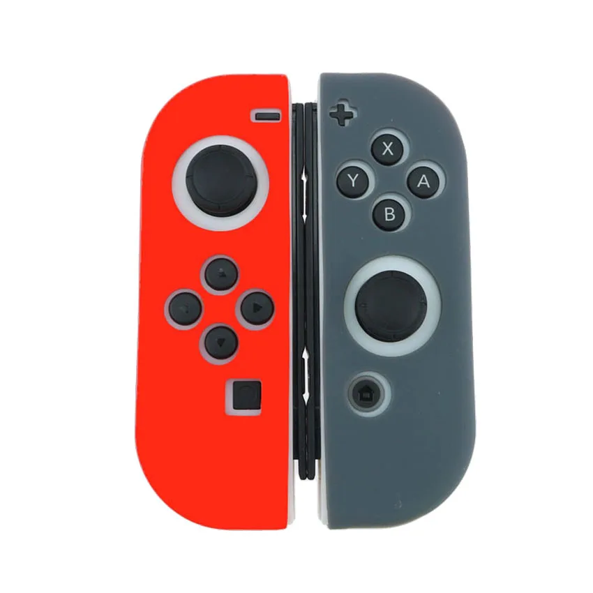 AO YuXi для nyd Switch NS Joy Con корпус на замену чехол для NX JoyCons контроллер чехол Противоскользящий защитный чехол для кожи - Цвет: AO
