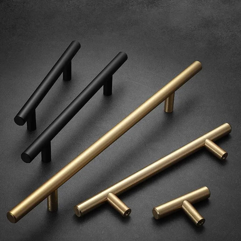 2 &quot~ 20&quot Нержавеющая сталь диаметр ручки 10 мм T бар прямые для дверца кухонного