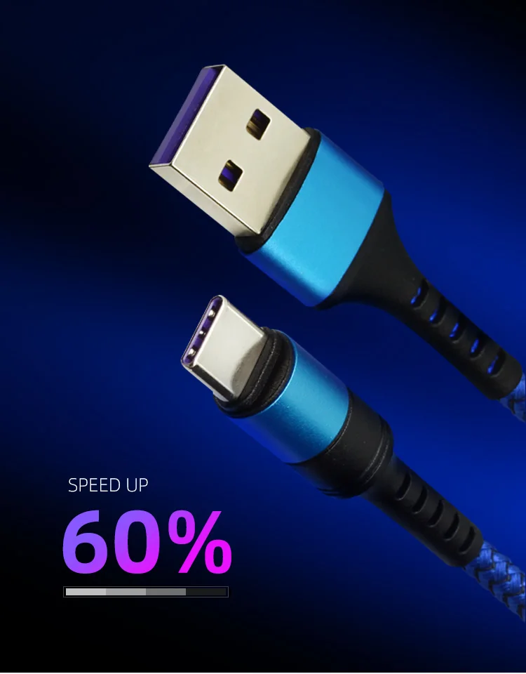 CHAURE 5A usb type C кабель 2 м Синхронизация данных быстрое устройство для зарядки кабель для huawei P20 P20pro Xiaomi кабели для мобильных телефонов