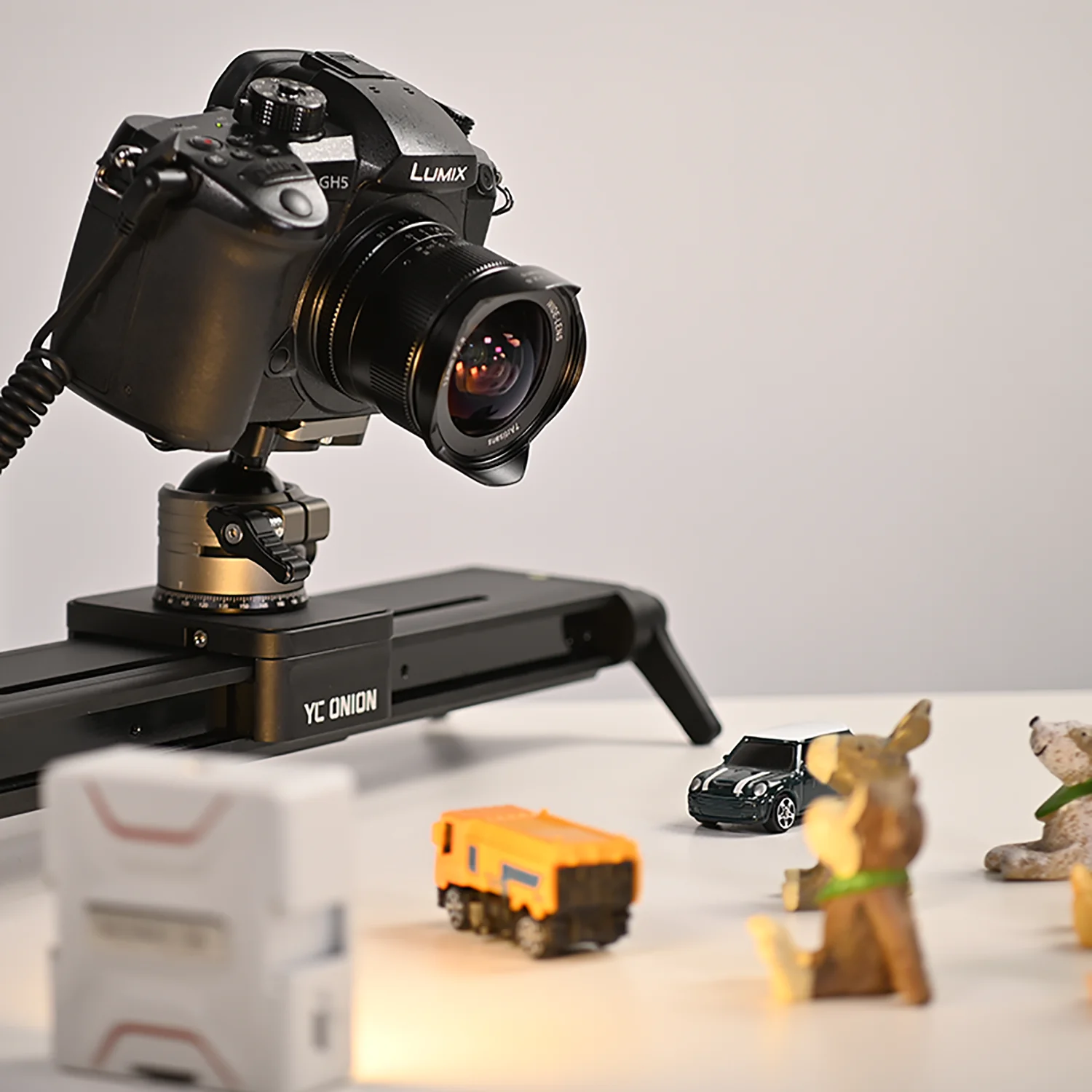 Yc лук шоколад Pro камера Видео слайдер Ручная регулировка Dolly Track Rail для DSLR камеры